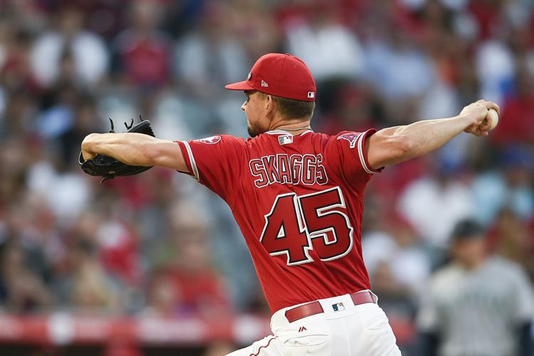 Los Angeles Angels teammates wear No. 45 jerseys in honor of Tyler