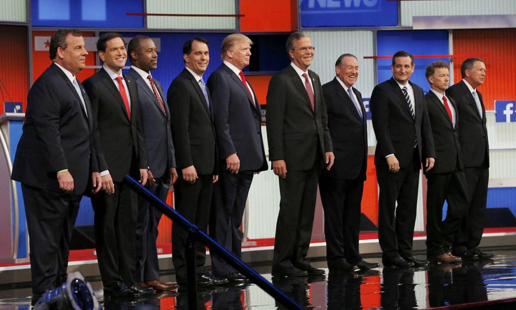 Gop Debate Trump Comes Out Swinging Voters First Unionleader Com