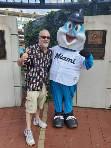 Miami Marlins Stadium Lights Mascot Bobblehead