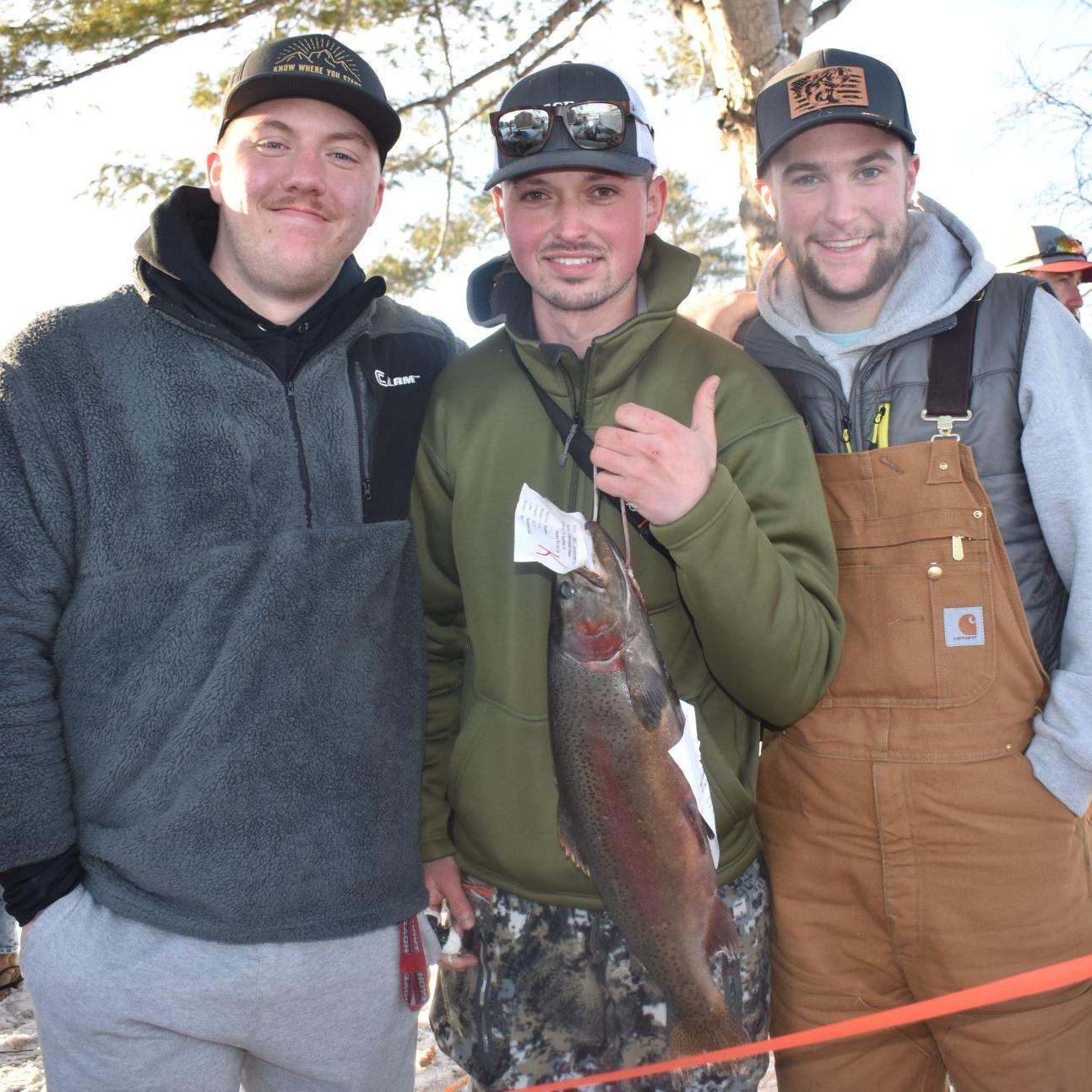 Great Meredith Rotary Ice Fishing Derby is a success