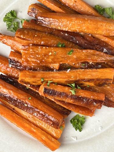 Buttery Maple Carrots
