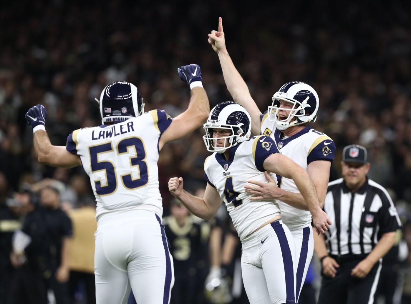 Greg Zuerlein's 57-yard field goal sends Los Angeles Rams to Super Bowl  LIII