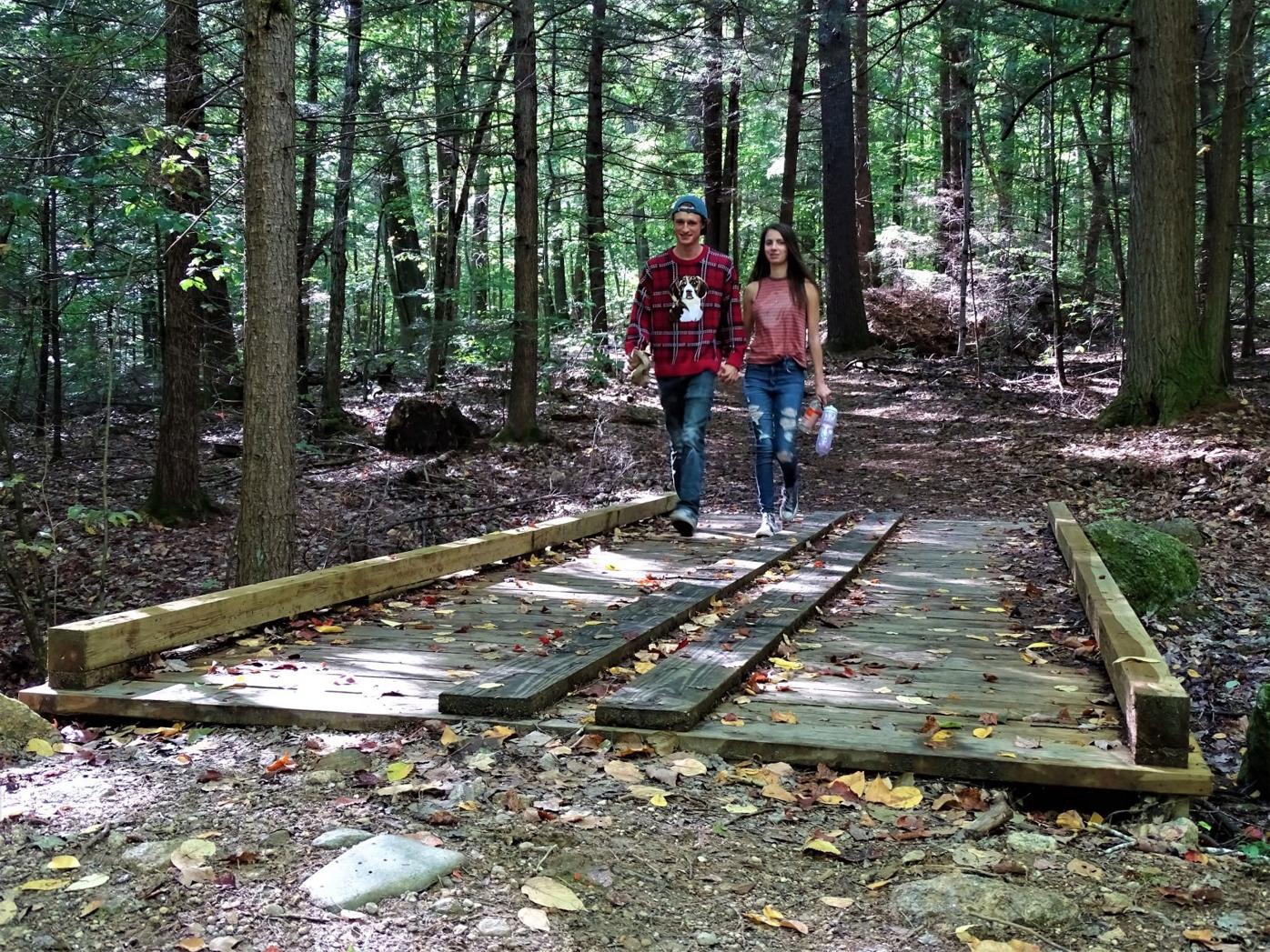 Get outside! New hiking trails open in Barrington ...