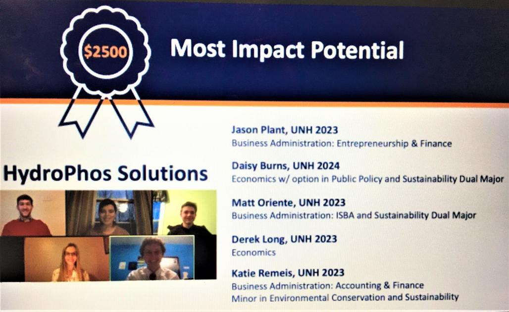 Unh Students Take Home Thousands In Social Venture Competition Business Unionleader Com unh calendar 2021