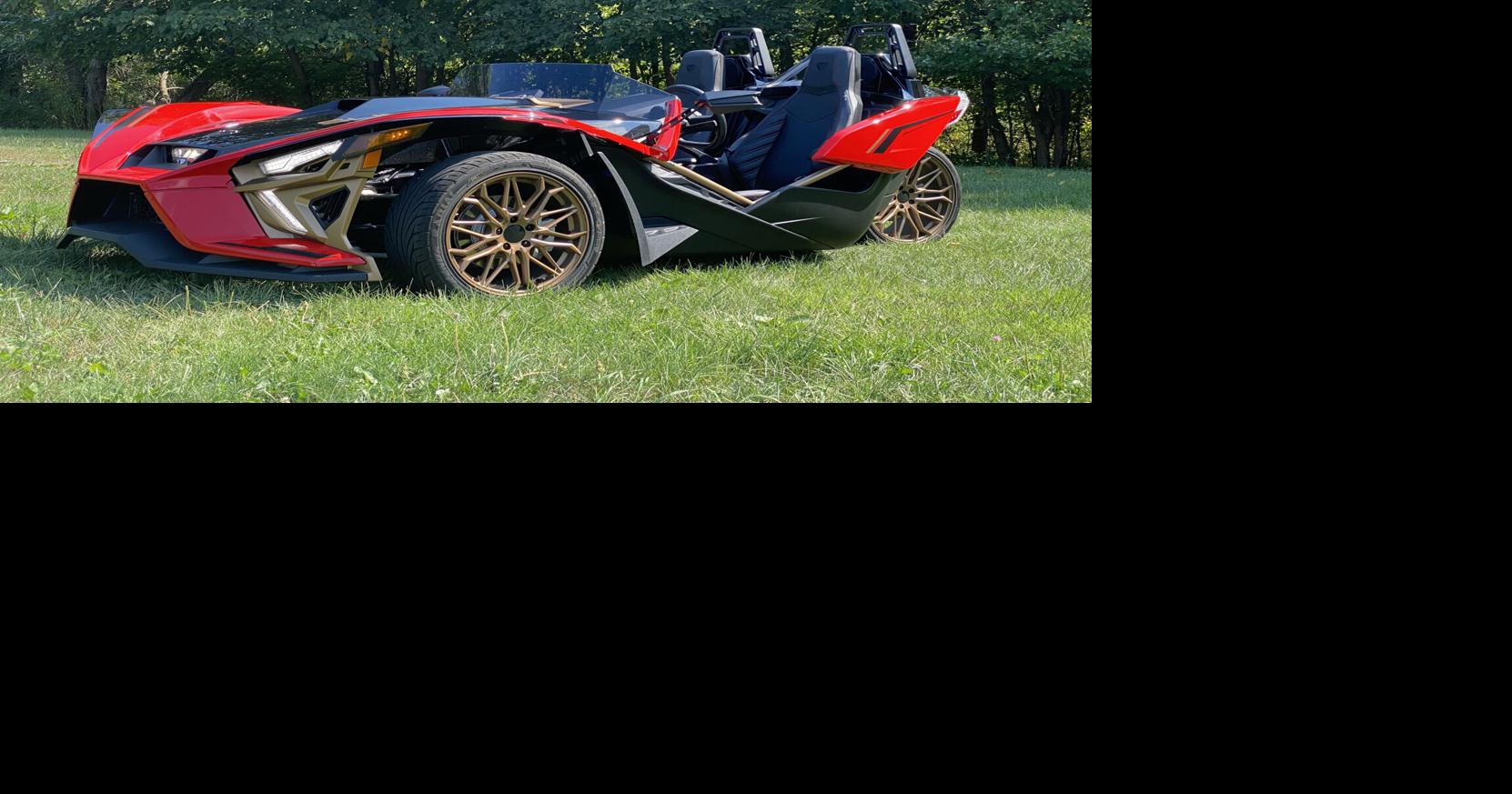 Grasso's Garage 3wheel fun with Polaris Slingshot Transportation