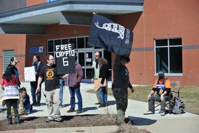 Free Keene protesters