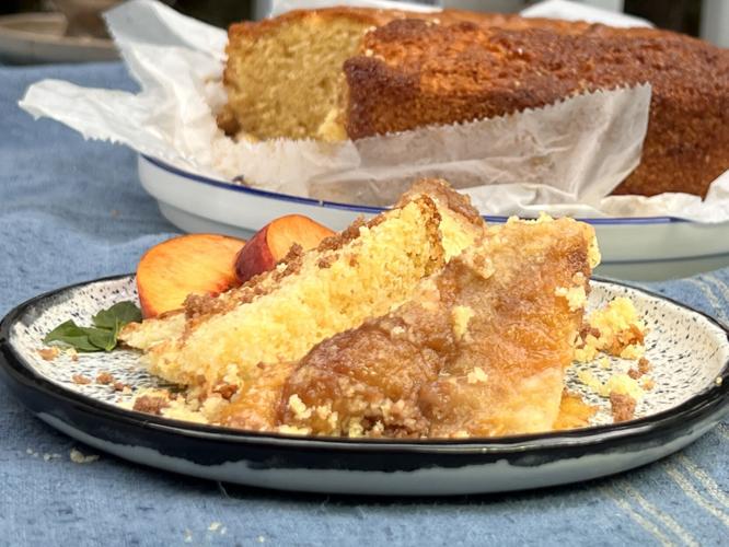 Peachy Cornbread