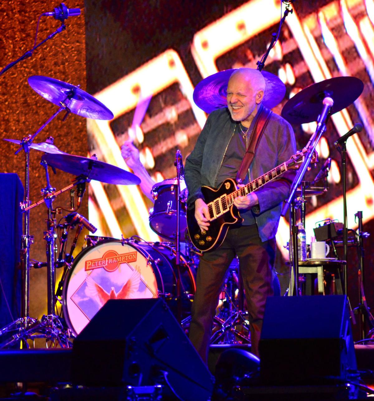 Peter Frampton may be on his farewell tour, but he's still at the top