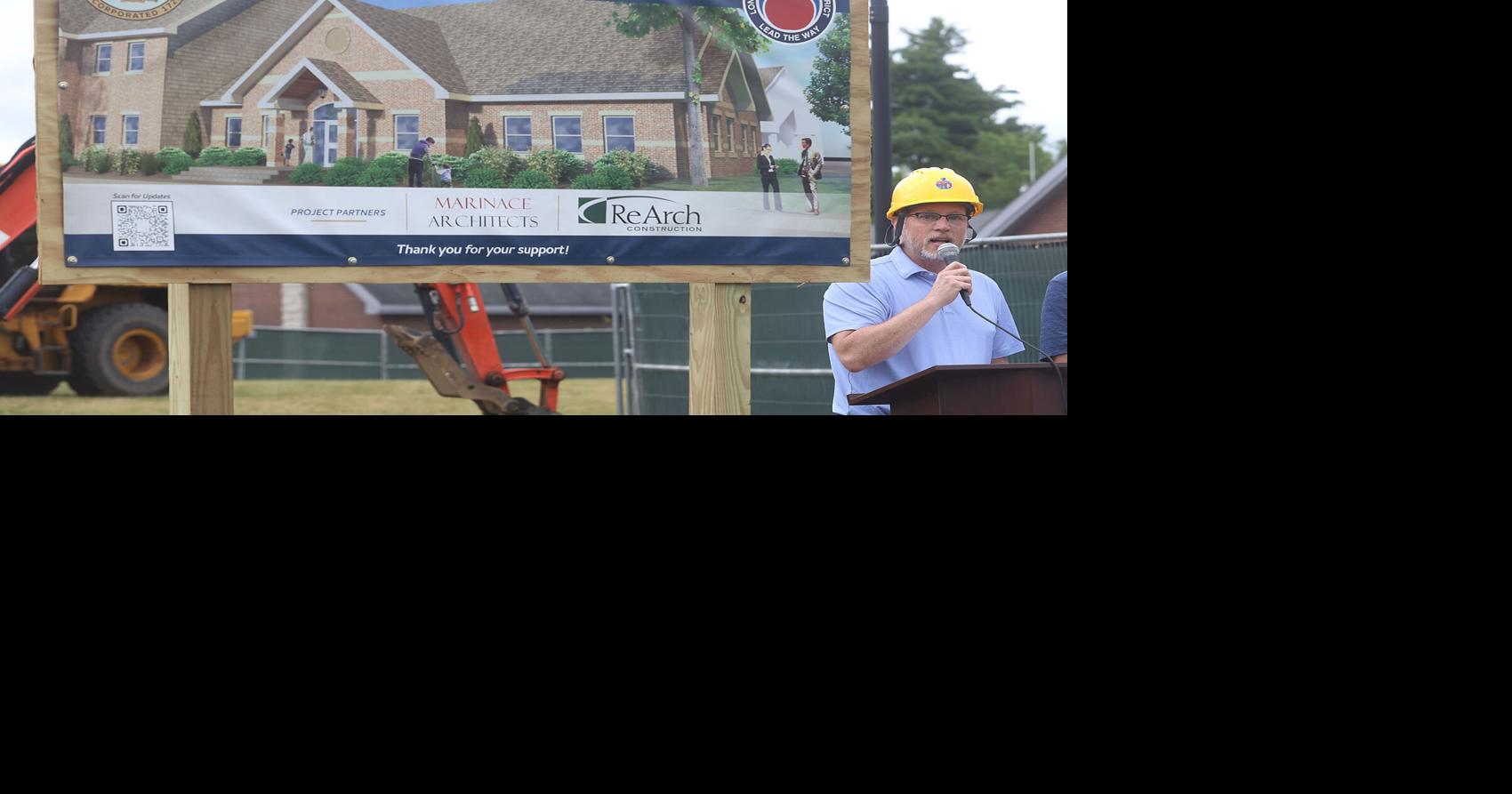 Londonderry officials break ground on new SAU office