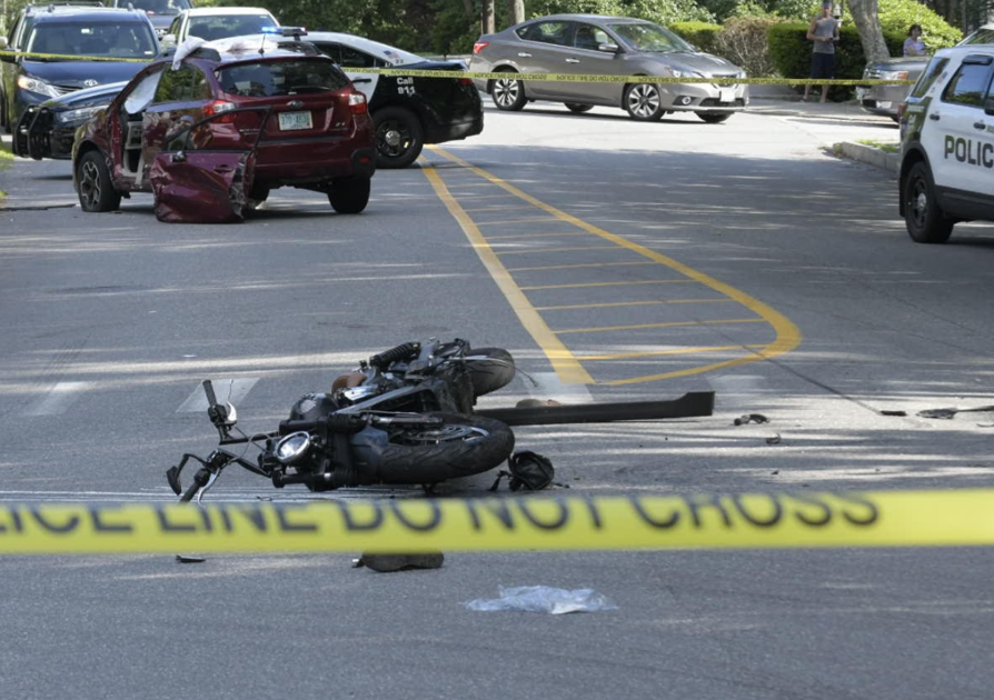 Car Vs Motorcycle Crash With 2 Injured In Manchester Public Safety Unionleader Com