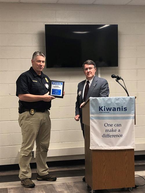 New Kiwanis President Installed