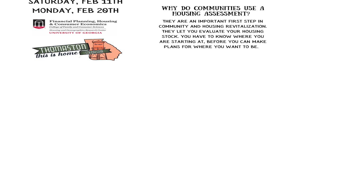 Thomaston, UGA Partners Begin Housing Needs Assessment Lifestyle