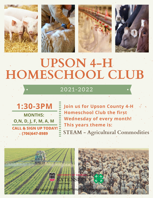 Upson 4H Homeschool Club