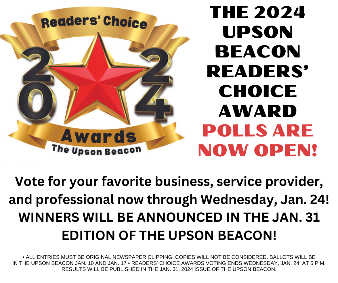 The 2024 Upson Beacon Reader’s Choice Award Polls Are NOW OPEN