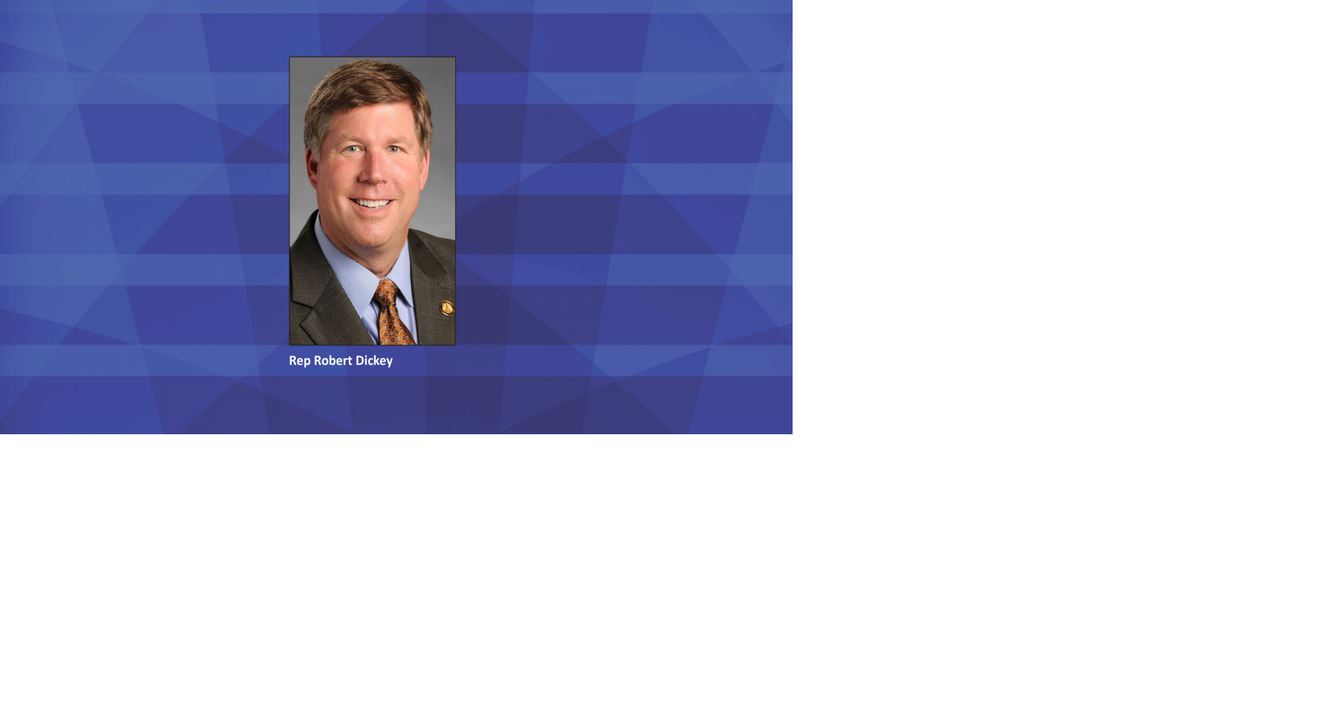 Rep. Dickey Provides Legislative Update | Government | upsonbeacon.com