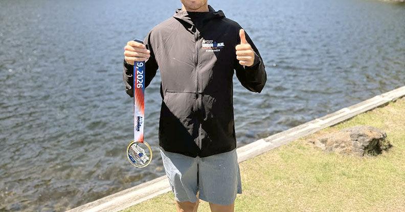 Glocester's Manni impresses in debut as triathlete at Ironman Lake Placid