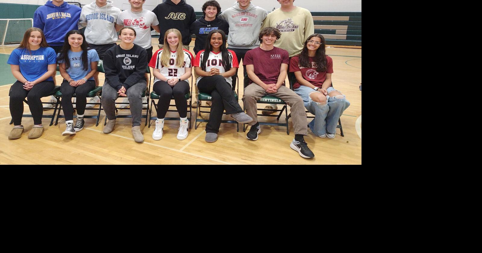 Smithfield honors seniors who are continuing athletic careers in