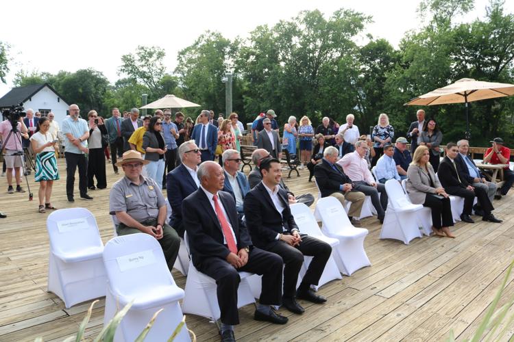 Central Falls celebrates revitalization of river landing Politics