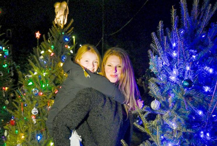 The Lighting of the Memorial Christmas Trees at the Monastery