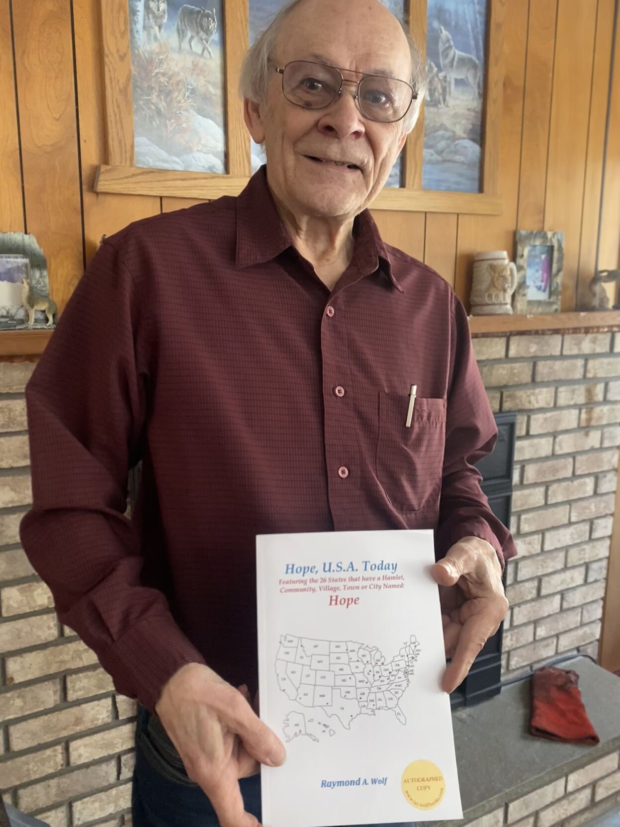 Wolf shares his love for 'Hope across America' | News | valleybreeze.com