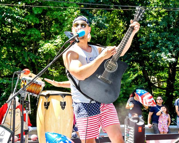 The Annual Arnold Mills 4th of July Parade rides through Cumberland