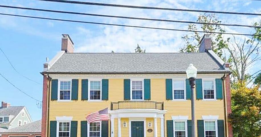 'Georgian colonial' with early 20th-century roots on the market in Pawtucket