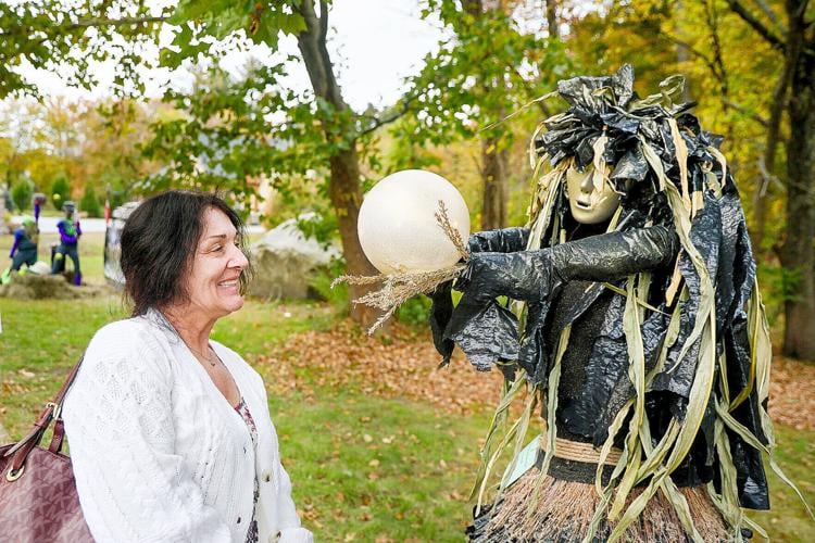 The annual Glocester Scarecrow Festival