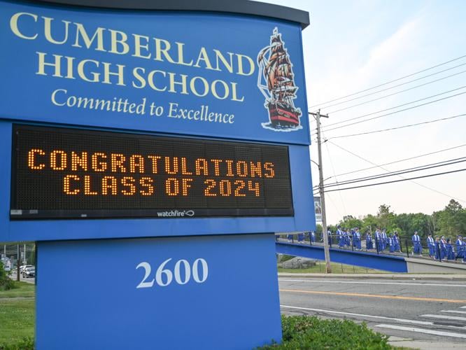 Sunset sendoff: Cumberland High School graduates the Class of 2024 ...