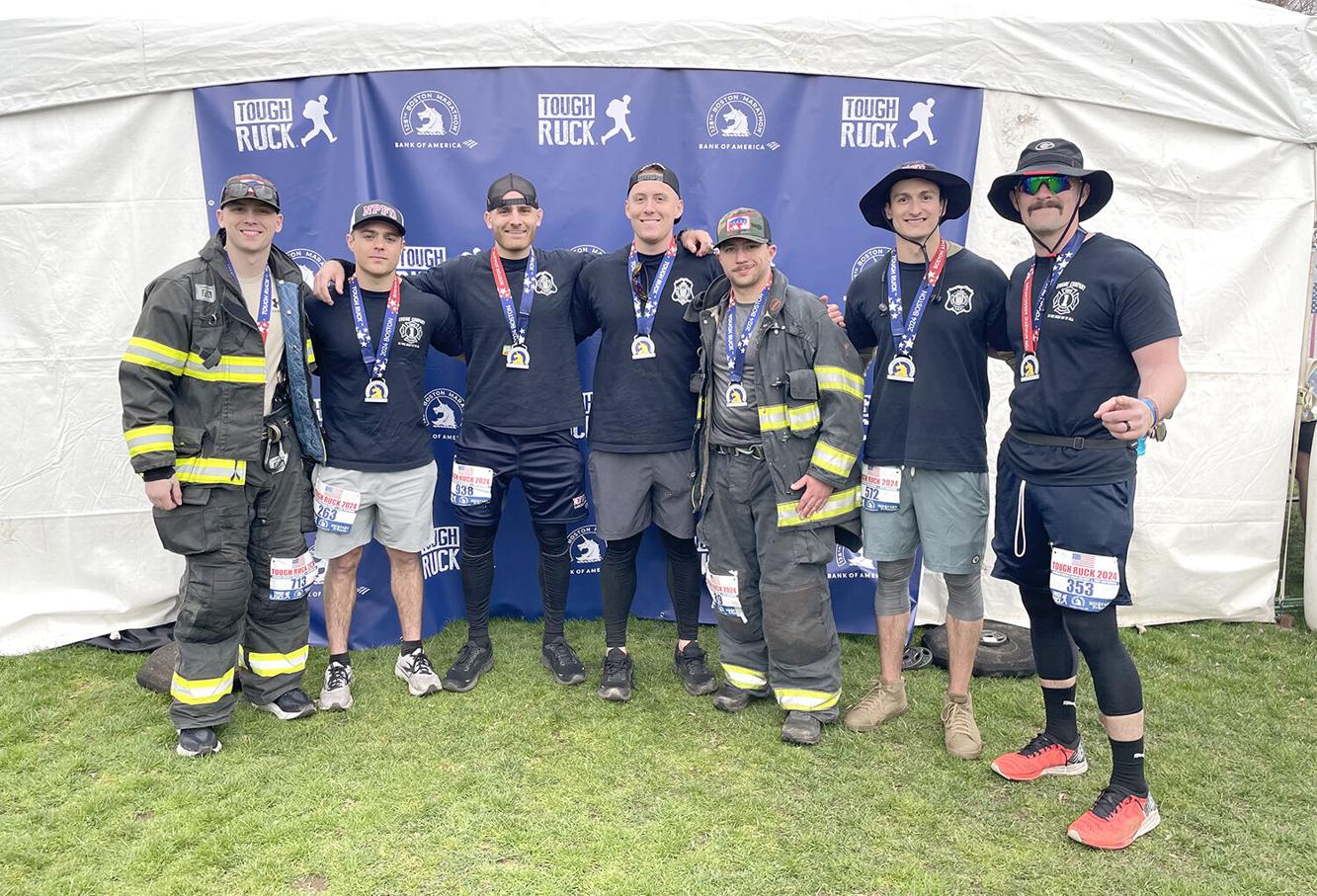 NP firefighters finish Tough Ruck in honor of fallen comrades | North ...