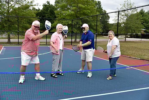 Smithfield Senior Center serving up pickleball | News | valleybreeze.com