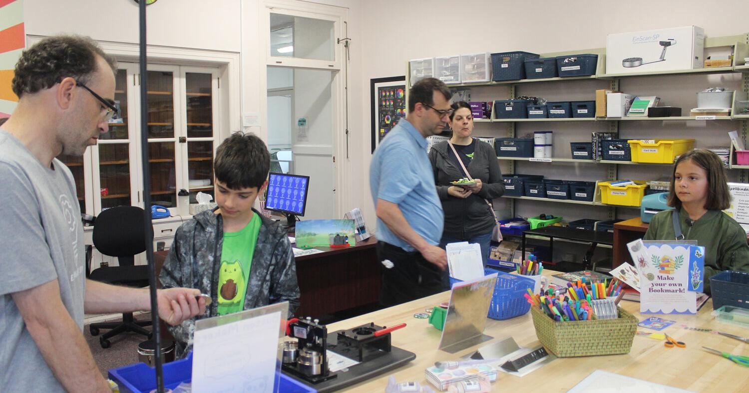 East Smithfield Public Library opens its new maker space - Vimarsana News