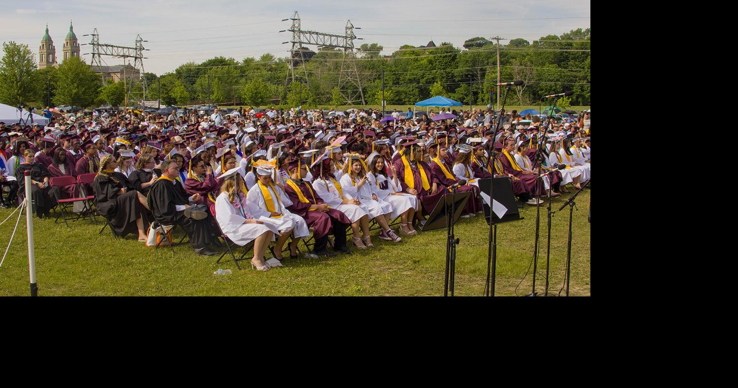 Top grad reflections, 'Pie of Life' theory resonate during Woonsocket commencement | News