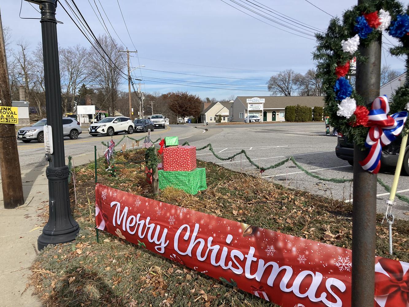 Holiday decorations removed after complaints about Smithfield GOP's