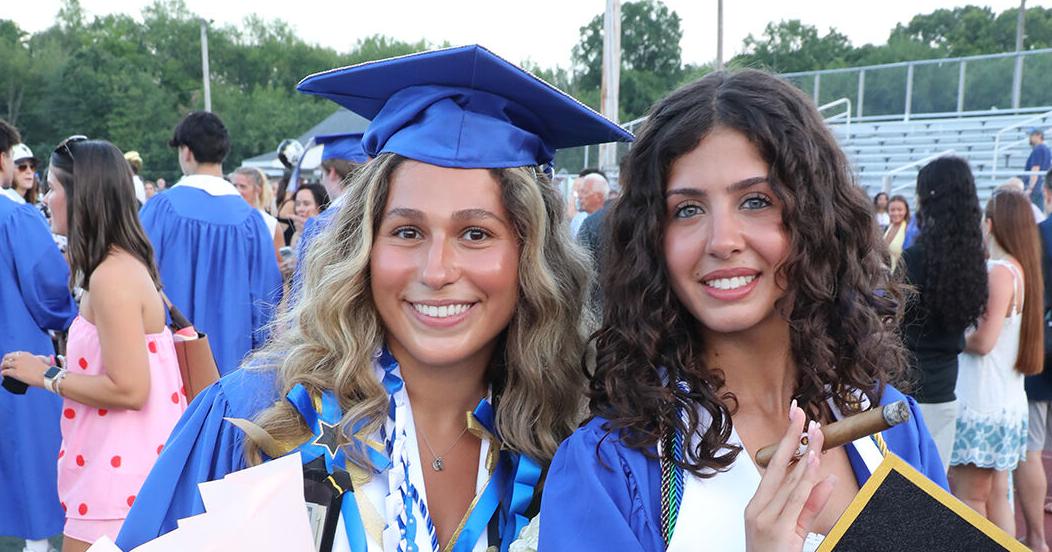 Cumberland grads beat the heat & leave their mark