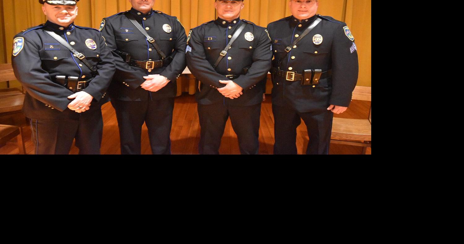 Central Falls Police Department promotes four Pawtucket