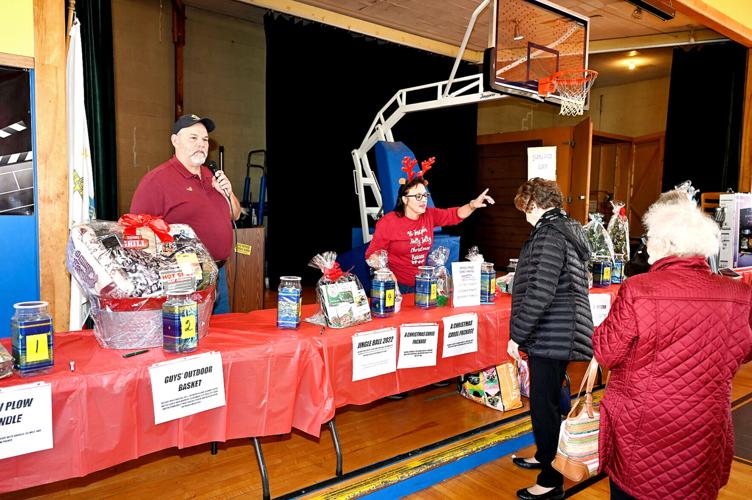 Raffling prizes