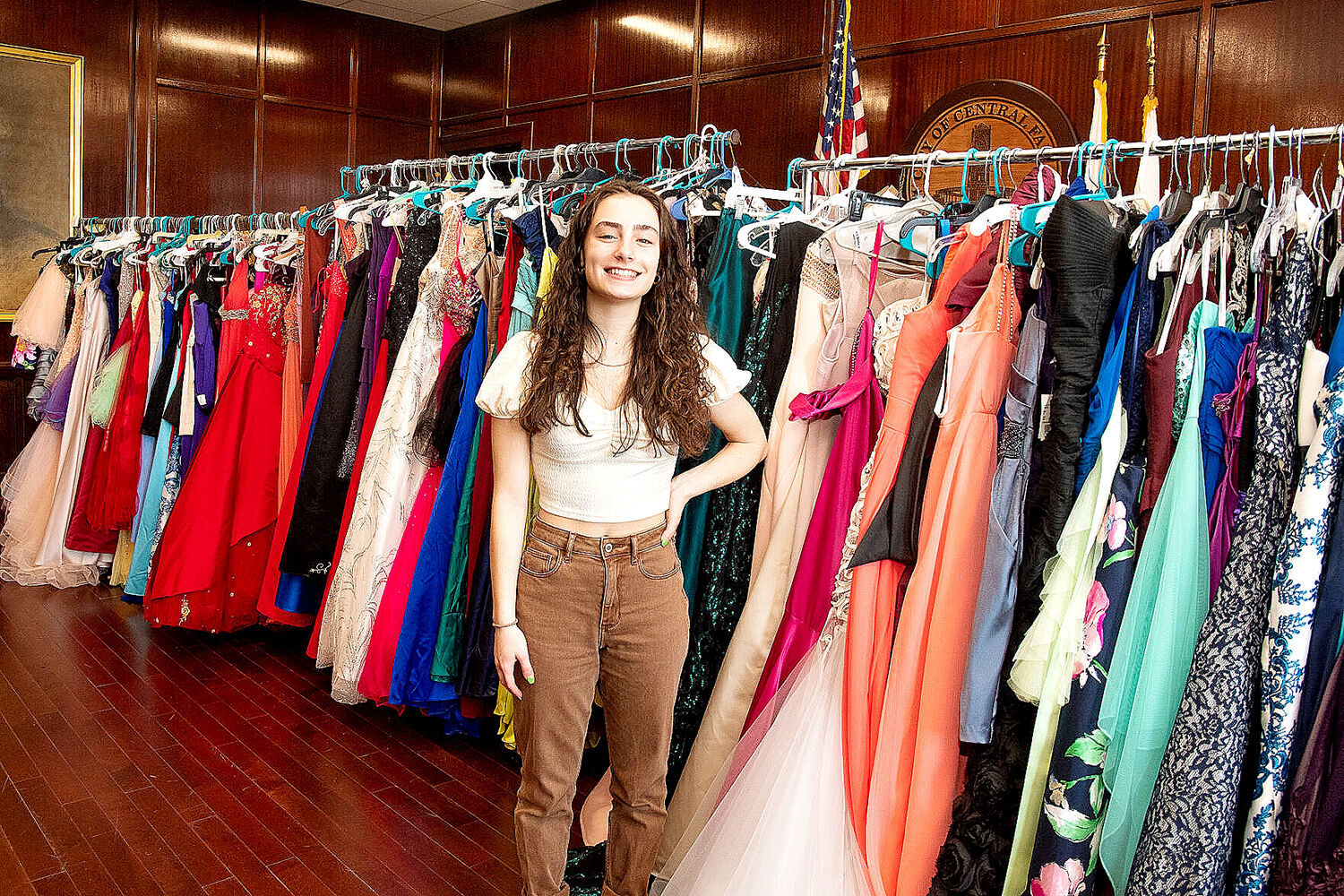 Closet Full of Prom Dresses