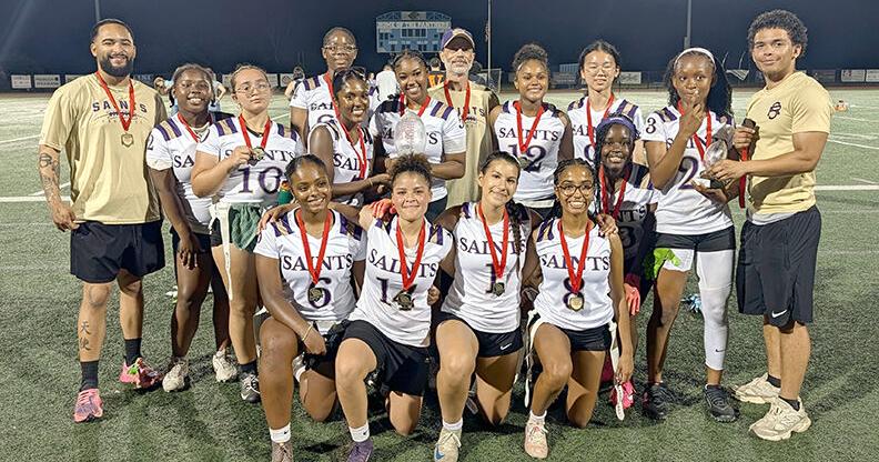 St. Raphael Academy girls' flag football team delivers on 'D' to repeat as state champs