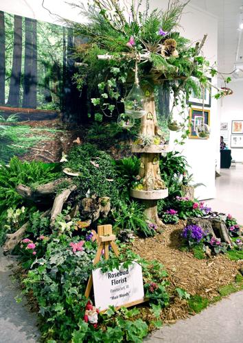 A garden display from Rosebud Florist