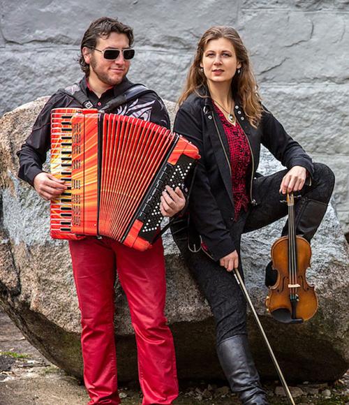 Cory Pesaturo and Mari Black at BRT