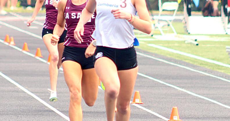 Cumberland's Fontaine breaks three school records at state outdoor track and field meet