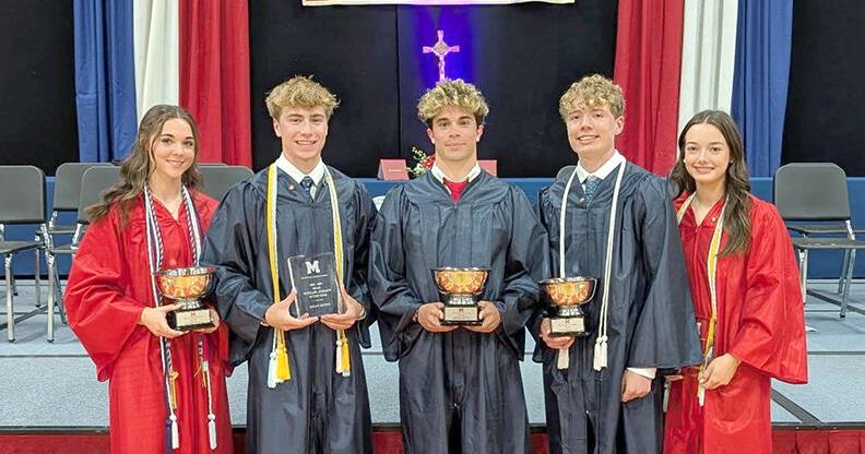 Mount Saint Charles Academy honors top seniors, spring's student-athletes, 36 signees