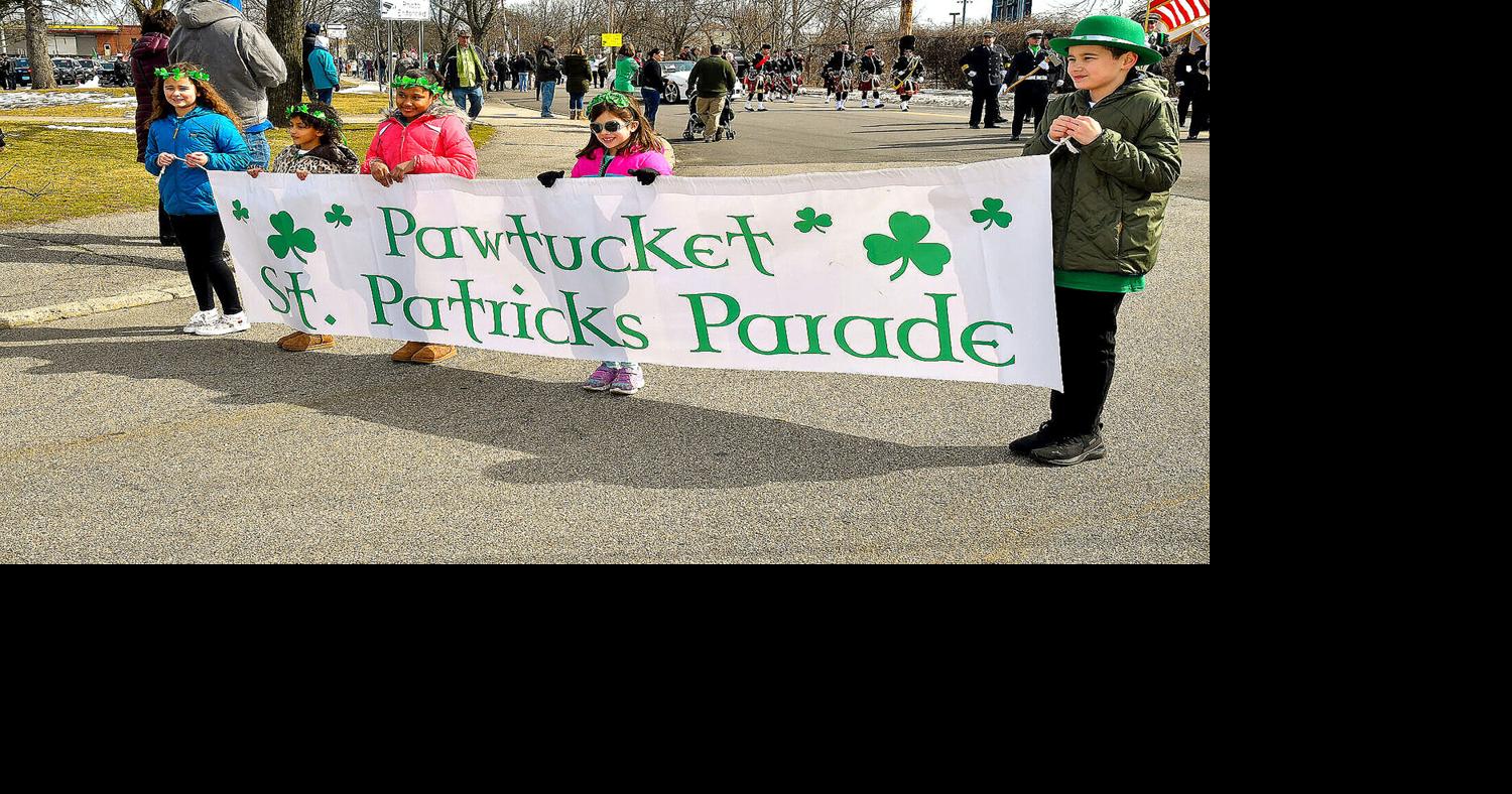 The Annual St. Patrick's Day Parade in Pawtucket