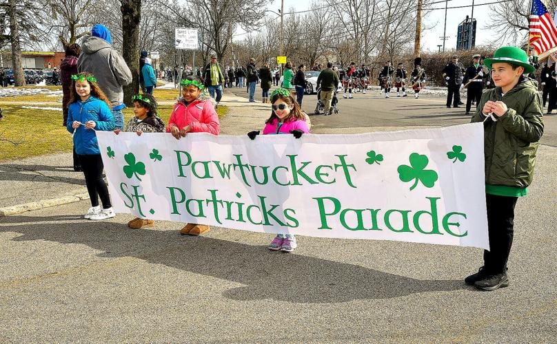 The Annual St. Patrick's Day Parade in Pawtucket