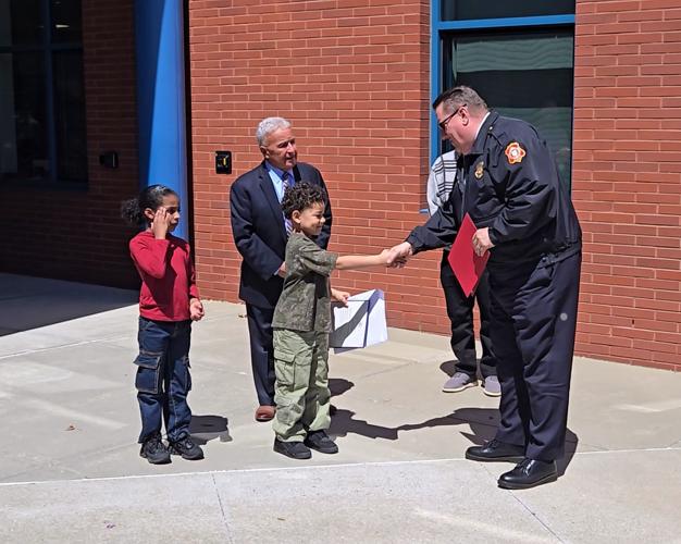First-grader Santana honored for heroic actions | News | valleybreeze.com