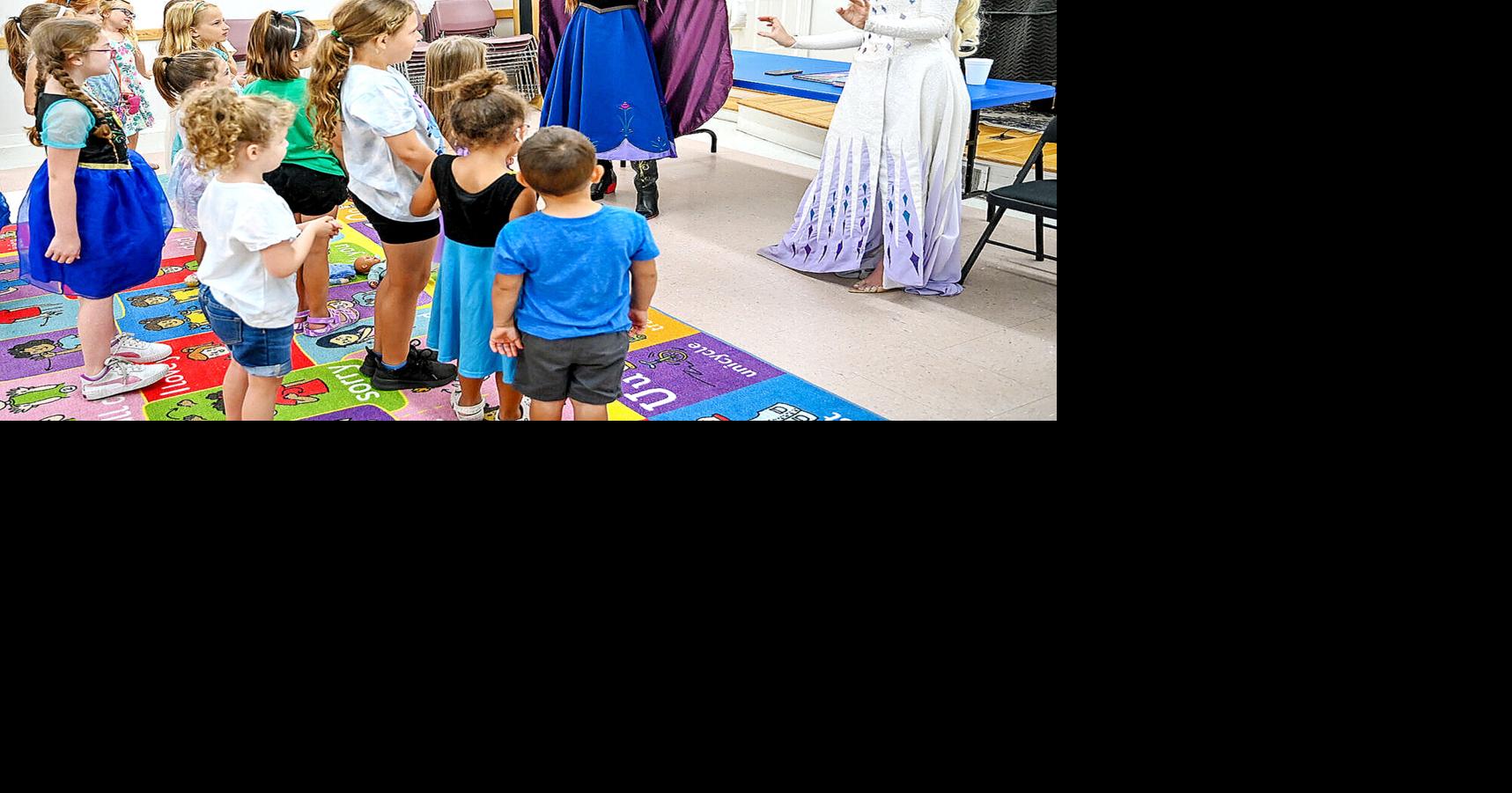Characters from 'Frozen' visit the Greenville Public Library