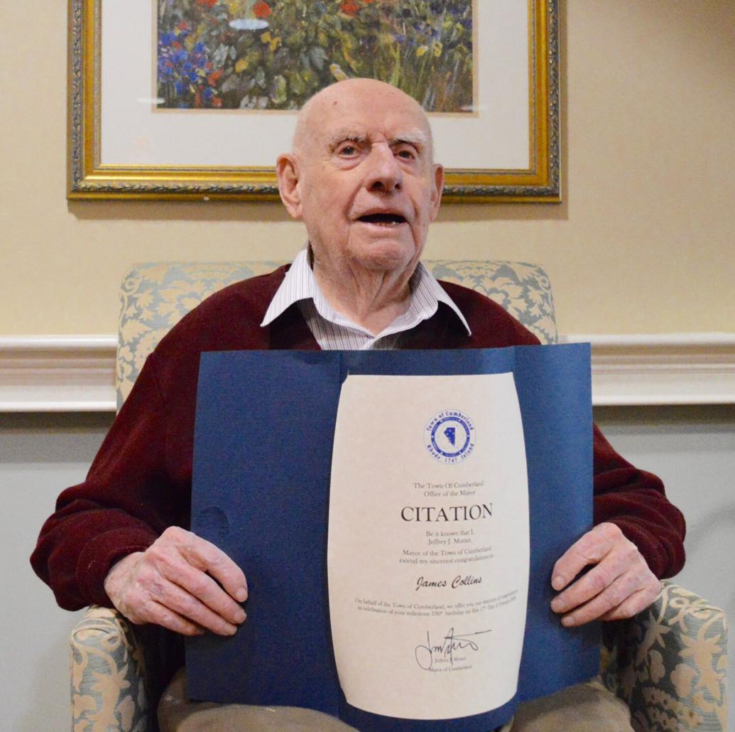 WWII veteran Collins celebrates 100th birthday News WWII veteran Collins celebrates 100th birthday News