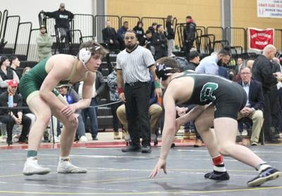 Fine wrestles Marchesseault