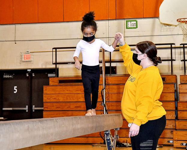 Gymnastics Classes return on Saturday mornings to Jenks Junior High