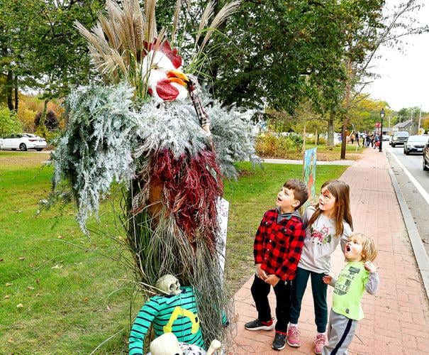 The annual Glocester Scarecrow Festival